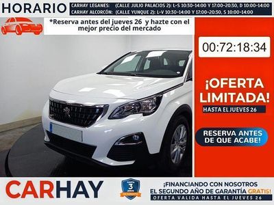 Usado Peugeot 3008 Active 131 CV (96 kW) 2019 Blanco SUV