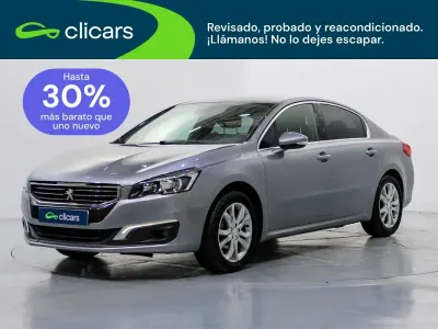 Usado Peugeot 508 Allure 120 CV (88 kW) 2017 Gris / plata Berlina