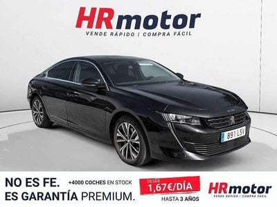 Usado Peugeot 508 Allure 132 CV (97 kW) 2021 Negro Berlina