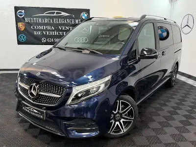 Usado Mercedes V250 Exclusive 190 CV (139 kW) 2020 Azul Monovolumen