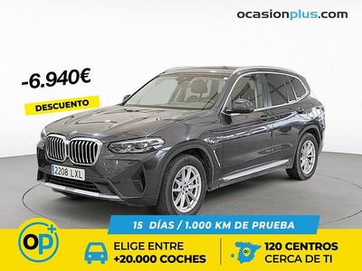Gris / plata Usado 2022 BMW X3 xLine SUV | 40.490 € (Precio justo)