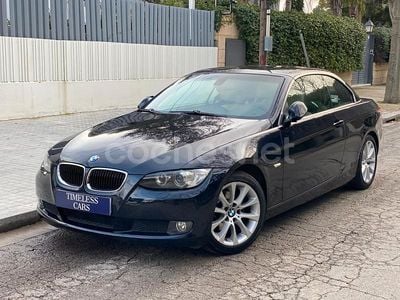 Usado BMW 320 Cabriolet 170 CV (125 kW) 2009 Azul Descapotable
