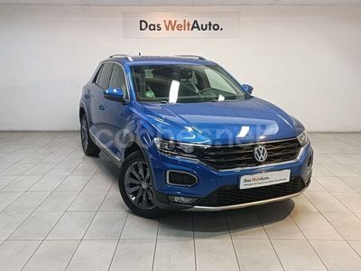 Azul Usado 2019 VW T-Roc Sportline SUV | 21.490 € (Precio justo)