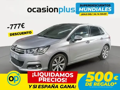 Usado Citroën C4 Feel 130 CV (95 kW) 2017 Gris