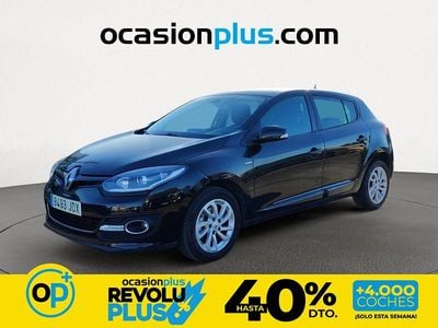 Usado Renault Mégane III LIMITED 116 CV (85 kW) 2015 Negro Utilitario