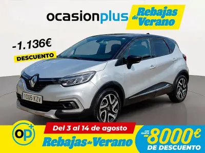 Usado Renault Captur Zen 90 CV (66 kW) 2019 Gris / plata SUV