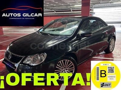 Usado VW Eos 140 CV (102 kW) 2010 Negro Descapotable
