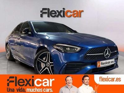 Usado Mercedes C200 204 CV (150 kW) 2022 Azul Berlina