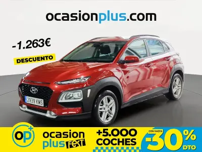 Usado Hyundai Kona 120 HP (88 kW) 2018 Vermelho SUV