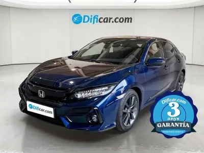 Usado Honda Civic Elegance 131 CV (96 kW) 2021 Azul Berlina