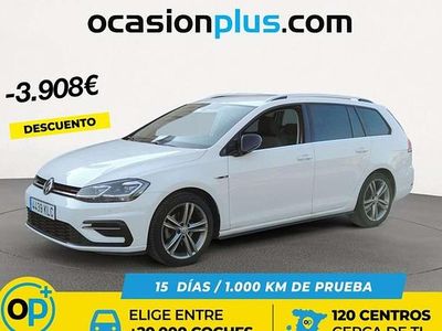 Usado VW Golf VII Sport 125 CV (91 kW) 2018 Blanco Familiar