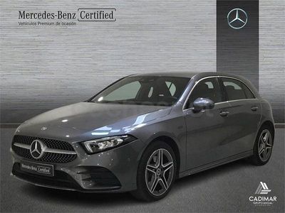 Usado Mercedes A250 AMG line 218 CV (160 kW) 2020 Gris montaña Berlina