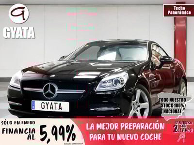 Negro Usado 2011 Mercedes SLK250 Descapotable | 21.990 €