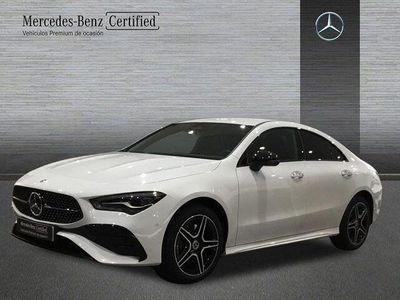 Usado Mercedes CLA250e AMG line 218 CV (160 kW) 2024 Blanco Berlina