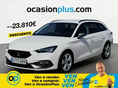 Usado Seat Leon FR 150 CV (110 kW) 2025 Blanco Familiar