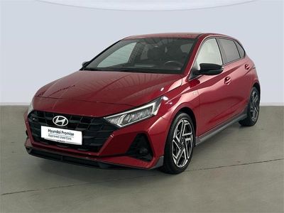 Usado Hyundai i20 N Line 80 CV (58 kW) 2024 Dragon red Utilitario