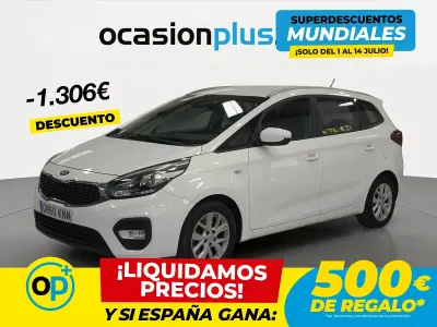 Usado Kia Carens 135 CV (99 kW) 2018 Blanco Monovolumen