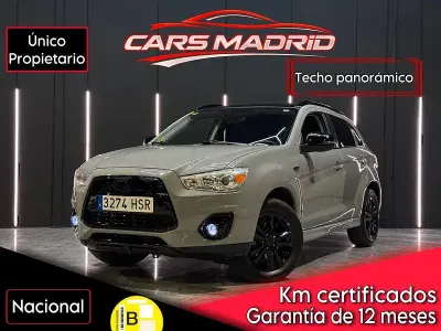 Usado Mitsubishi ASX 116 CV (85 kW) 2013 Gris / plata SUV