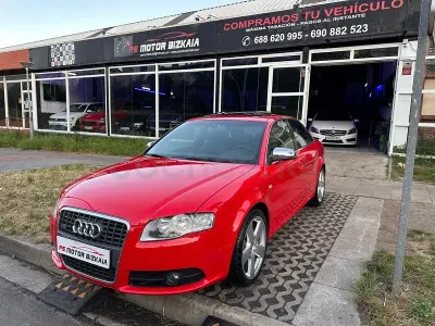 Usado Audi A4 S-Line 140 CV (102 kW) 2008 Rojo Berlina