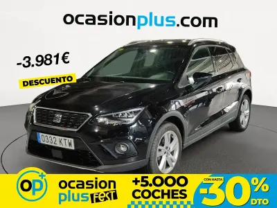 Brugt Seat Arona XCELLENCE 95 HK (69 kW) 2019 Sort SUV