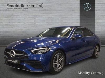 Usado Mercedes C200 204 CV (150 kW) 2022 Azul Berlina