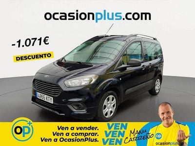 Usado Ford Tourneo Courier Ambiente 100 CV (73 kW) 2019 Azul Monovolumen