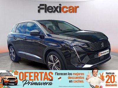 Usado Peugeot 3008 GT 130 CV (95 kW) 2022 Negro SUV