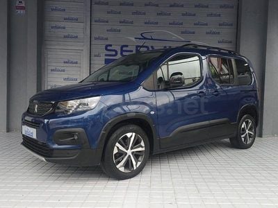 Usado Peugeot Rifter GT 100 CV (73 kW) 2021 Azul Monovolumen