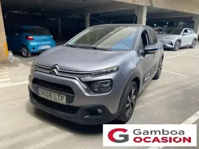 Usado Citroën C3 PureTech 110 HP (80 kW) 2021 Cinzento Citadino
