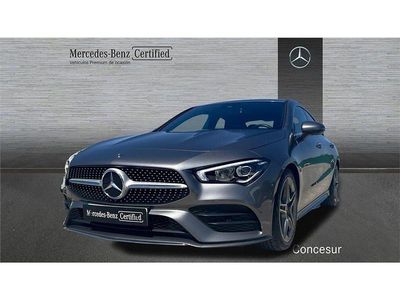 Usado Mercedes CLA200 150 CV (110 kW) 2022 Gris Berlina