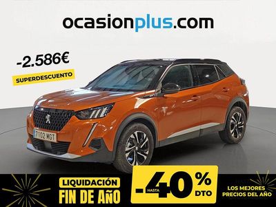 Naranja Usado 2023 Peugeot 2008 GTi SUV | 17.450 € (Precio justo)