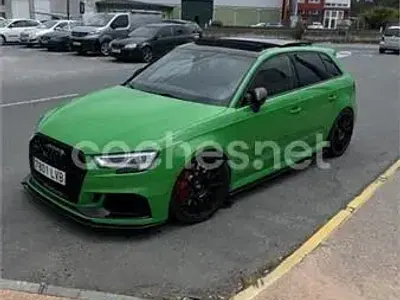 Usado Audi RS3 Exclusive 400 CV (294 kW) 2019 Negro Berlina