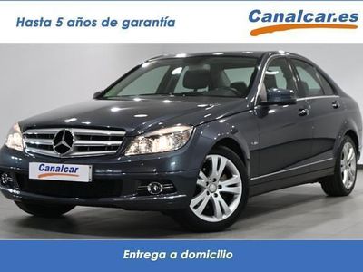 Gris Usado 2009 Mercedes C180 Avantgarde Berlina | 13.331 € (Un poco caro)