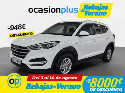 Usado Hyundai Tucson 115 CV (84 kW) 2018 Blanco SUV