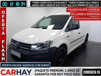 Usado VW Caddy 102 CV (75 kW) 2020 Blanco Monovolumen