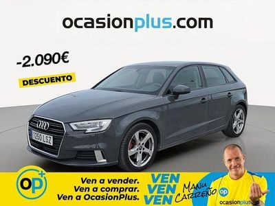 Käytetty Audi A3 Sport 150 HP (110 kW) 2018 Harmaa Sedan