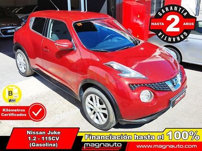 Usado Nissan Juke Acenta 115 CV (84 kW) 2014 Granate SUV