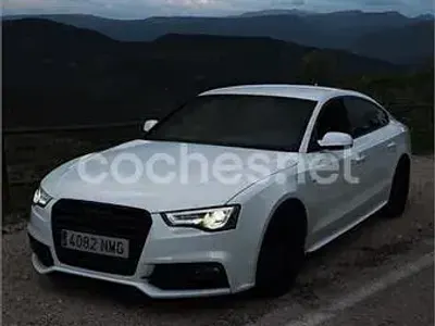 Usado Audi A5 Sportback 225 CV (165 kW) 2014 Blanco Utilitario