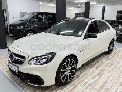Usado Mercedes E63 AMG AMG 558 CV (410 kW) 2014 Blanco Berlina