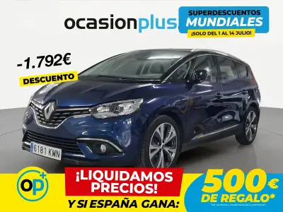 Usado Renault Scénic IV Zen 140 CV (102 kW) 2018 Azul Monovolumen