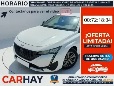 Usado Peugeot 308 Active 130 CV (95 kW) 2022 Blanco Berlina