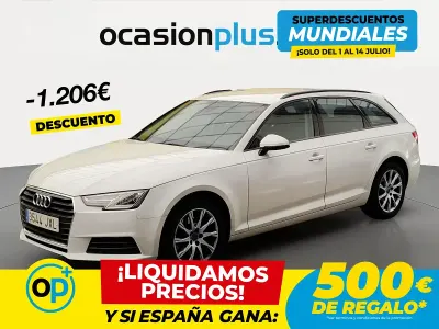 Usado Audi A4 Advanced 150 CV (110 kW) 2017 Blanco Familiar