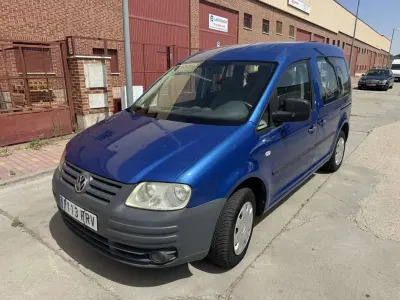 Usado VW Caddy 105 CV (77 kW) 2007 Azul Monovolumen