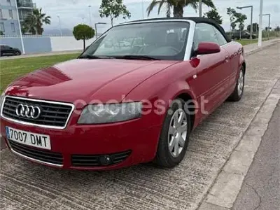 Usado Audi A4 Cabriolet 163 CV (119 kW) 2005 Rojo Descapotable