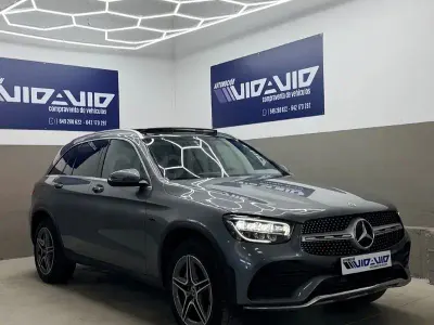 Usado Mercedes GLC300e 306 CV (225 kW) 2021 Gris / plata SUV