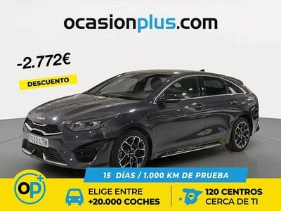 Usado Kia ProCeed GT-Line 160 CV (117 kW) 2021 Gris Familiar