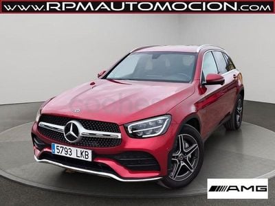 Usado Mercedes GLC220 194 CV (142 kW) 2020 Granate SUV