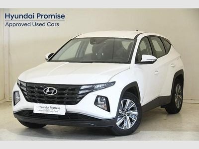 Atlas white Usado 2024 Hyundai Tucson SUV | 23.990 € (Precio justo)