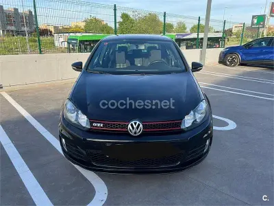 Usado VW Golf VI GTI 210 CV (154 kW) 2010 Negro Utilitario