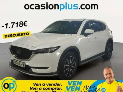 Usado Mazda CX-5 Luxury 175 CV (128 kW) 2018 Blanco SUV